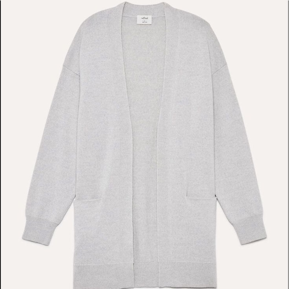 Aritzia Wilfred Merino Wool Charlisa Cardigan